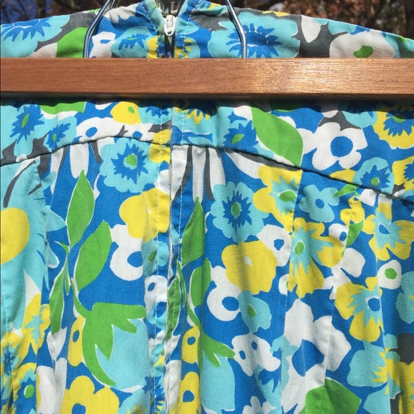 Long floral prairie skirt - Picture 3 of 3